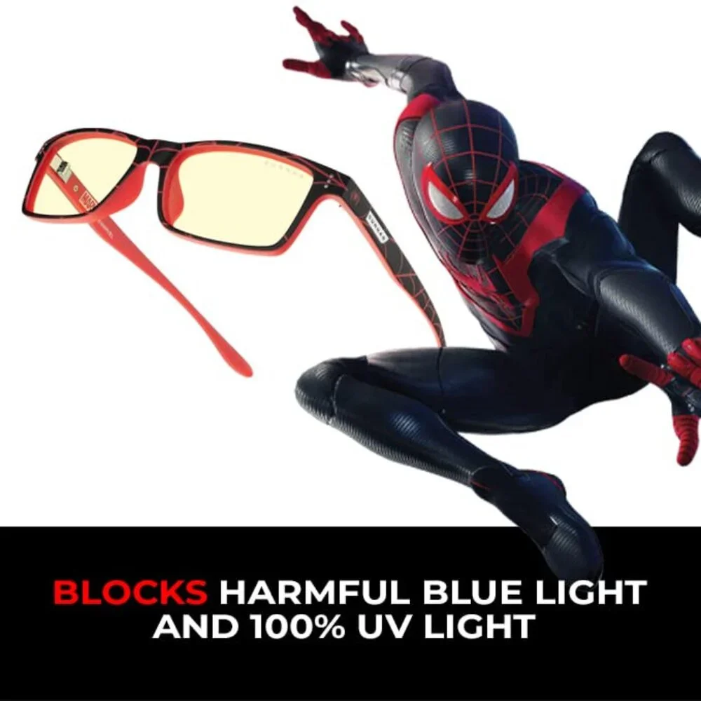 Spider-Man: Miles Morales Edition Premium Gaming and Computer Glasses for Kids
